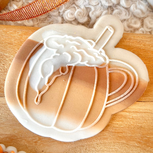 PUMPKIN CUP - RAISED EMBOSSER