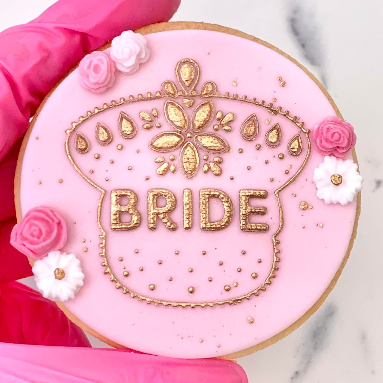 BRIDE HAT - RAISED EMBOSSER