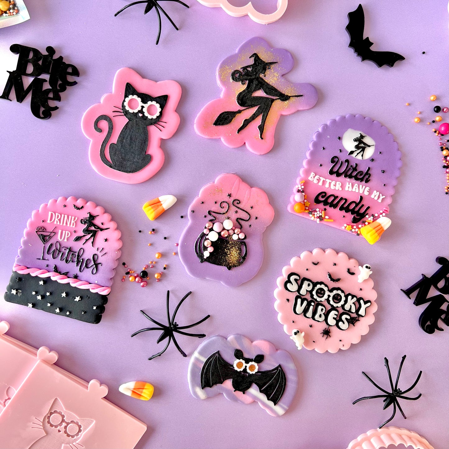 WITCH BETTER HAVE MY CANDY - RAISED EMBOSSER
