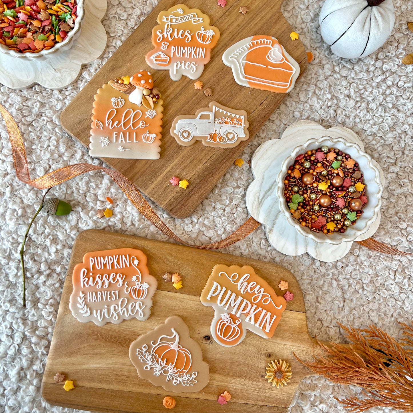 HEY PUMPKIN - RAISED EMBOSSER