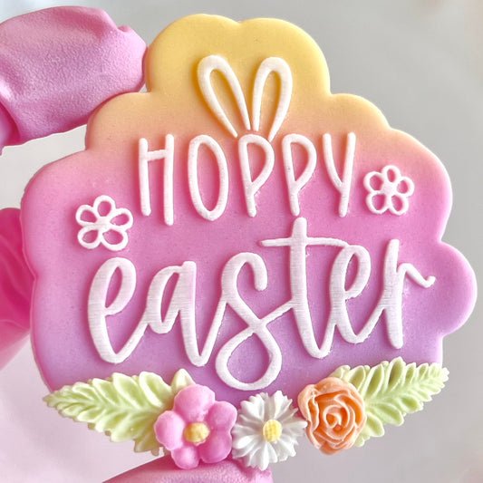HOPPY EASTER - RAISED EMBOSSER