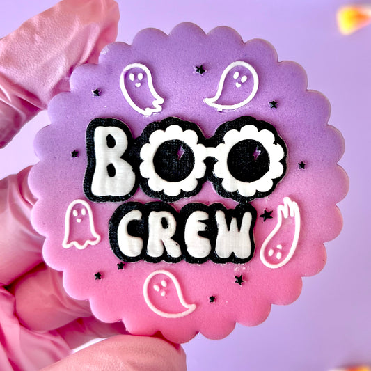BOO CREW - DOUBLE POP - RAISED EMBOSSER