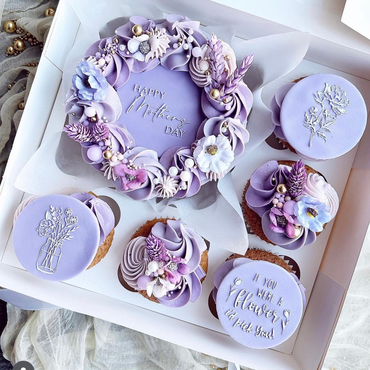 BENTO CUPCAKE BOXES - PACK OF 10