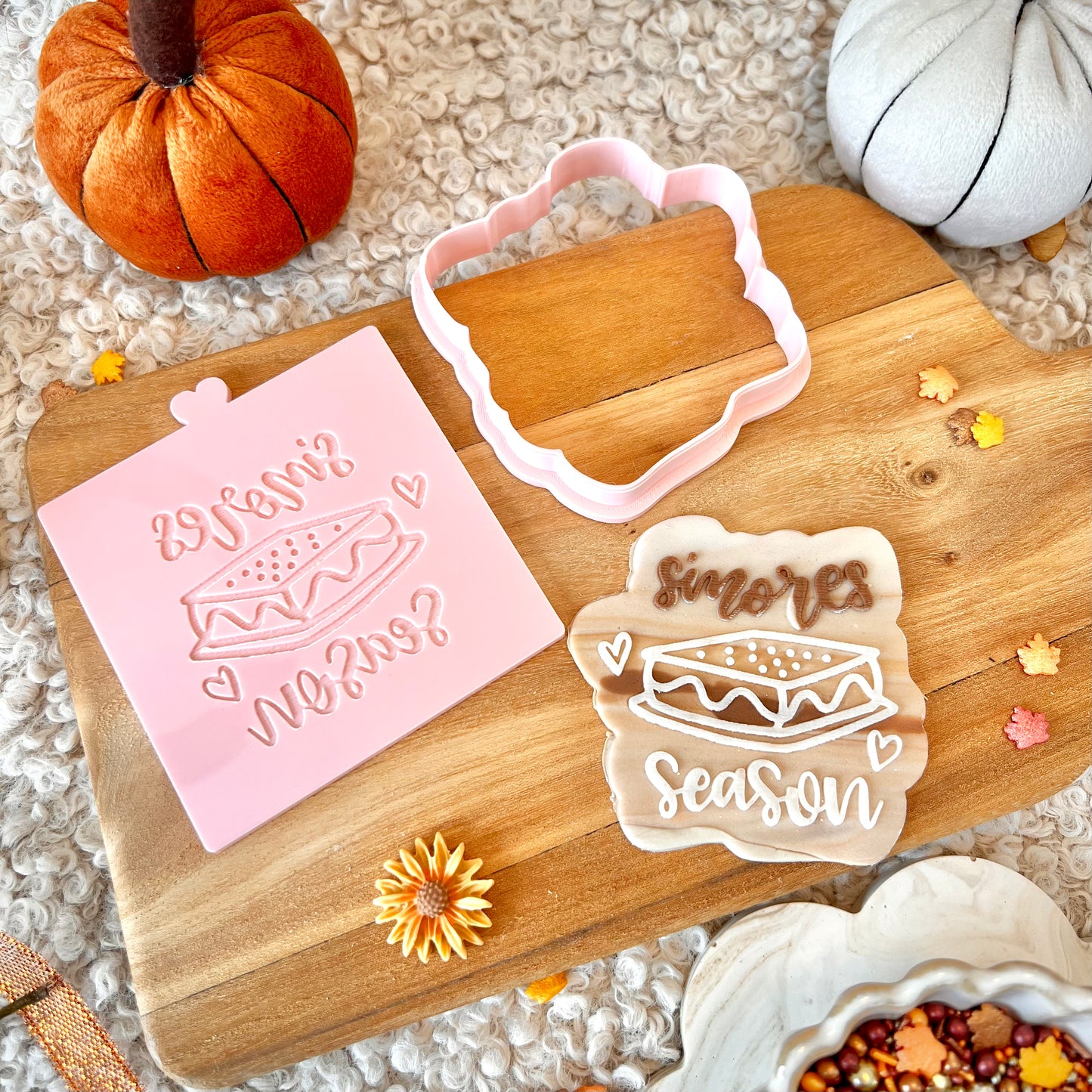 S'MORES SEASON - RAISED EMBOSSER