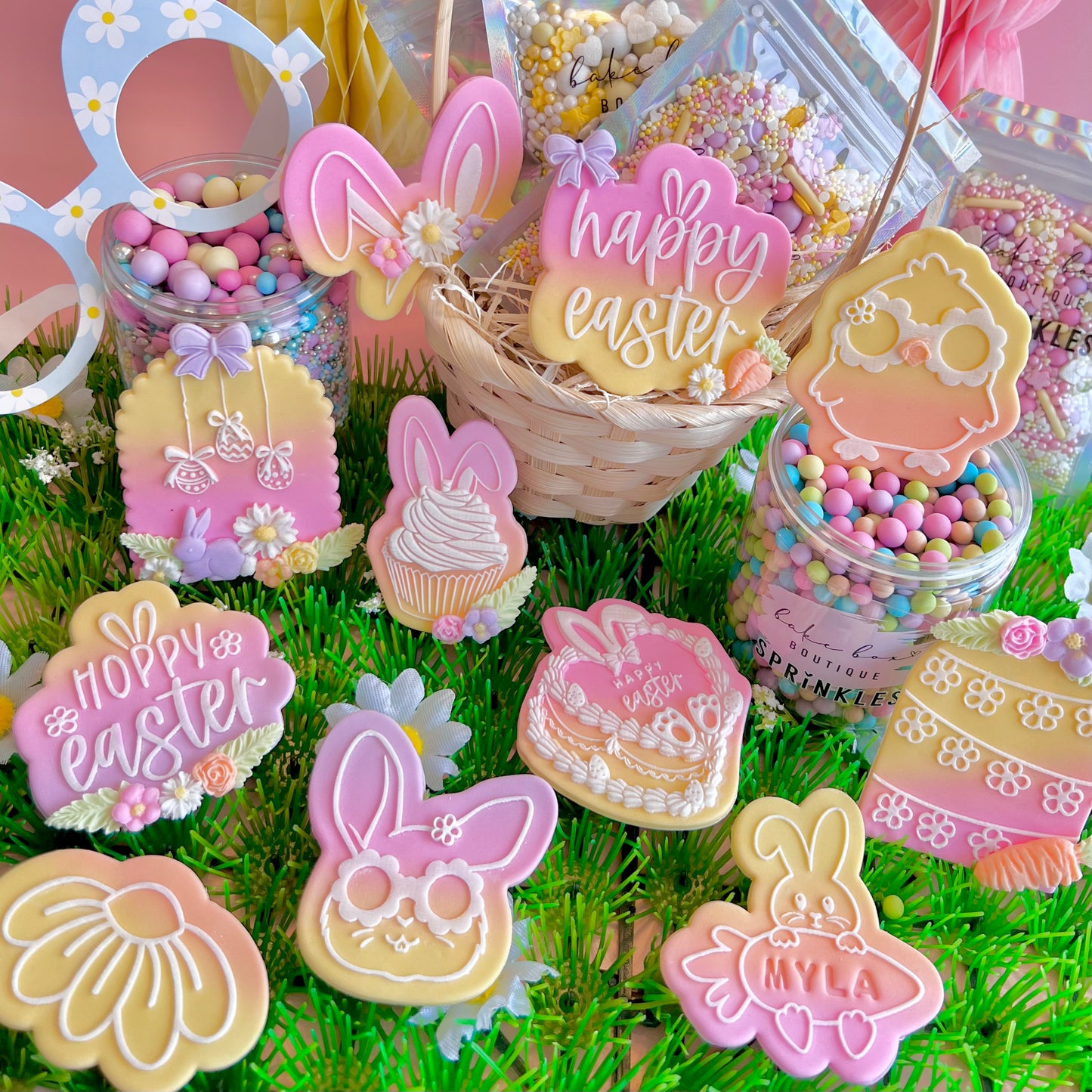 HAPPY EASTER - RAISED EMBOSSER