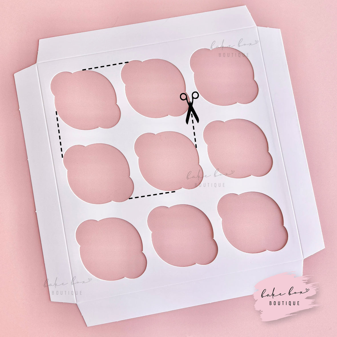 BENTO CUPCAKE BOXES - PACK OF 10