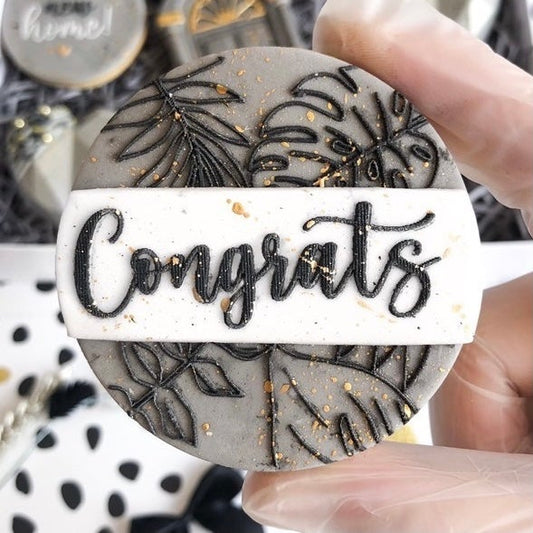 CONGRATS - RAISED EMBOSSER