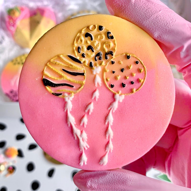 ANIMAL PRINT BALLOONS - RAISED EMBOSSER