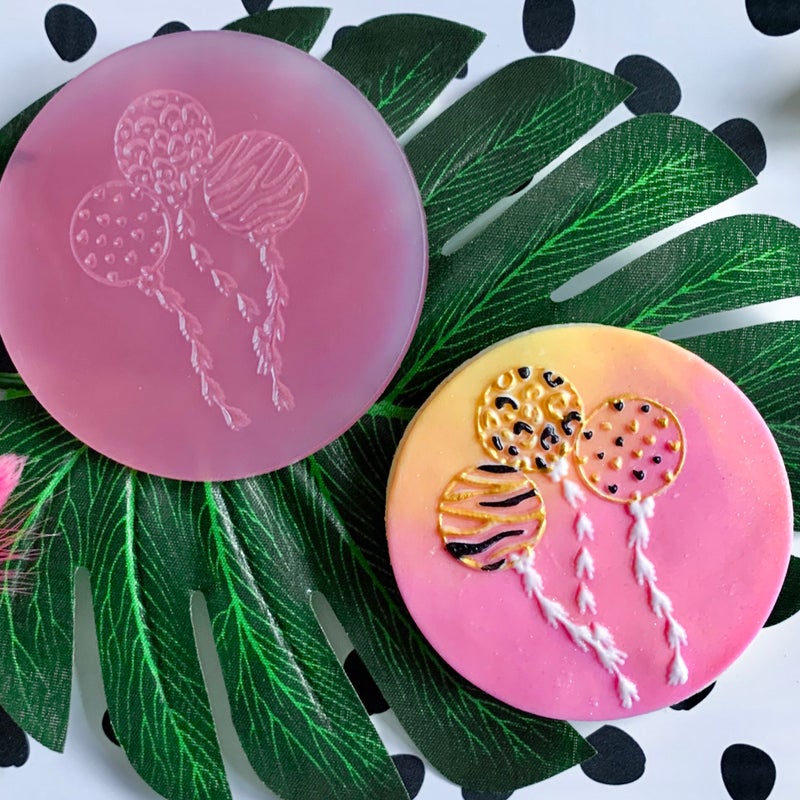 ANIMAL PRINT BALLOONS - RAISED EMBOSSER