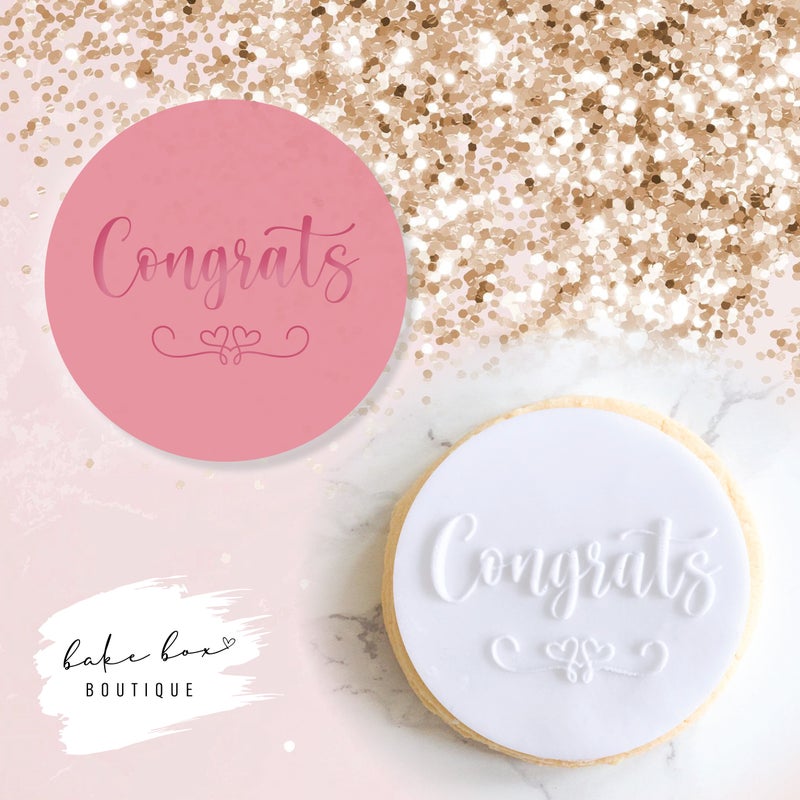 CONGRATS - RAISED EMBOSSER