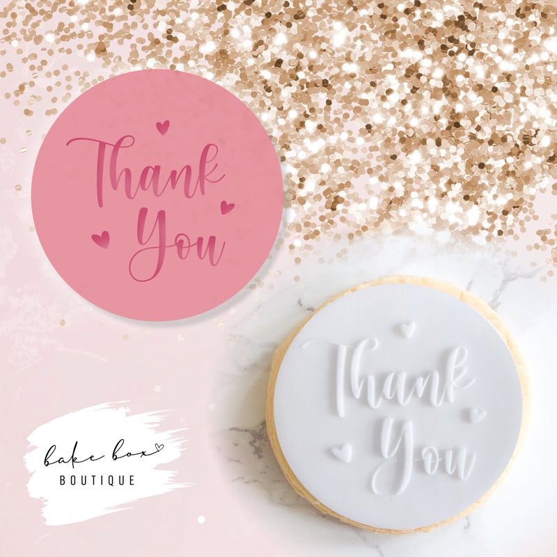 THANK YOU - RAISED EMBOSSER