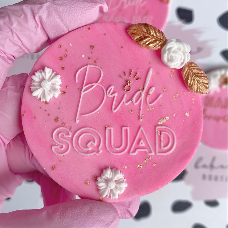 BRIDE SQUAD - RAISED EMBOSSER