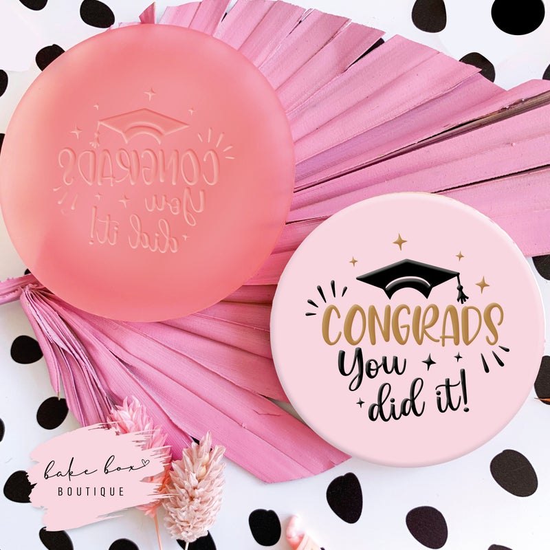 CONGRADS YOU DID IT - RAISED EMBOSSER