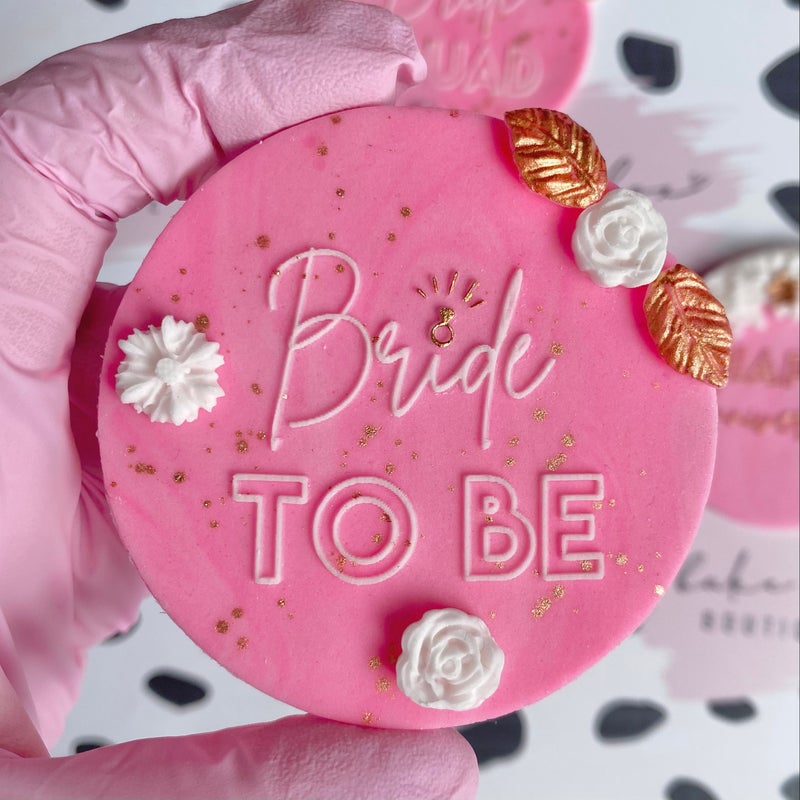 BRIDE TO BE - RAISED EMBOSSER