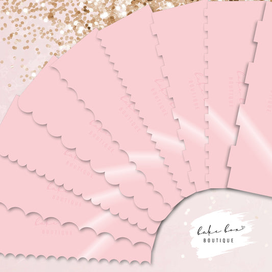 SET OF 9 - XL CAKE SCRAPERS