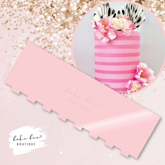 MEDIUM STRIPE - XL CAKE SCRAPER