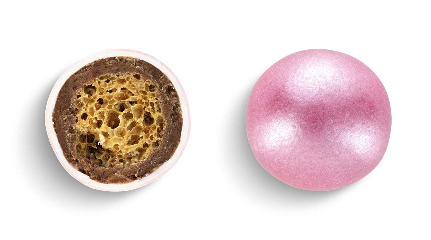 XXL PINK PEARL CRISPY CHOCOBALLS - SPRINKLES