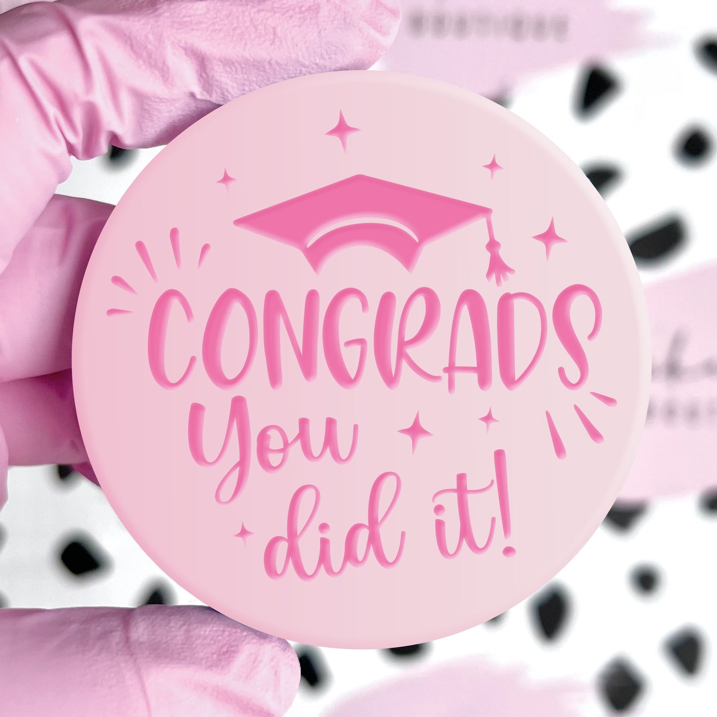 CONGRADS YOU DID IT - RAISED EMBOSSER