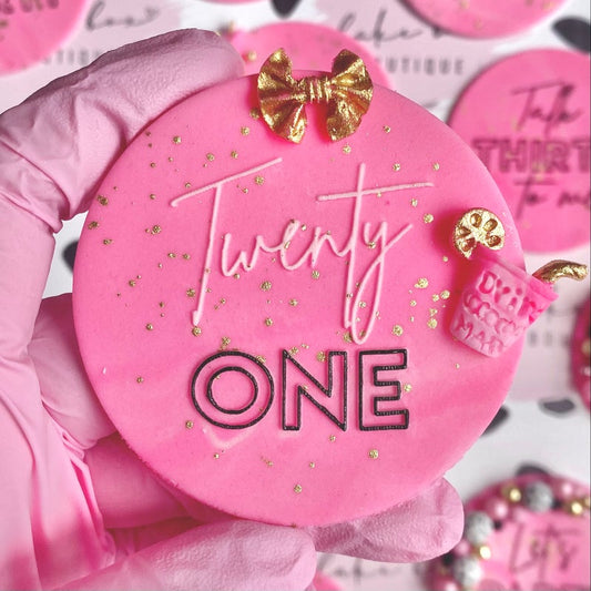 TWENTY ONE - RAISED EMBOSSER