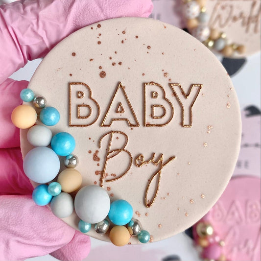 BABY BOY - RAISED EMBOSSER