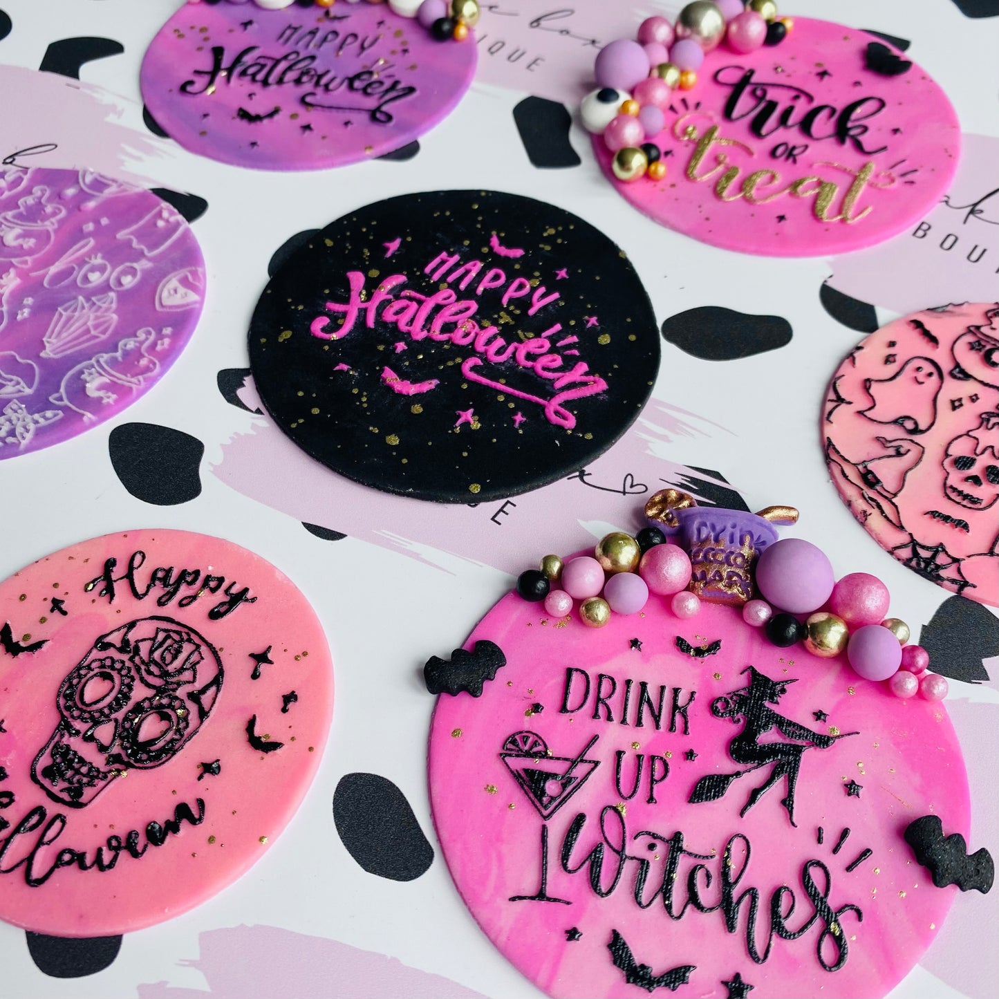 DRINK UP WITCHES - RAISED EMBOSSER