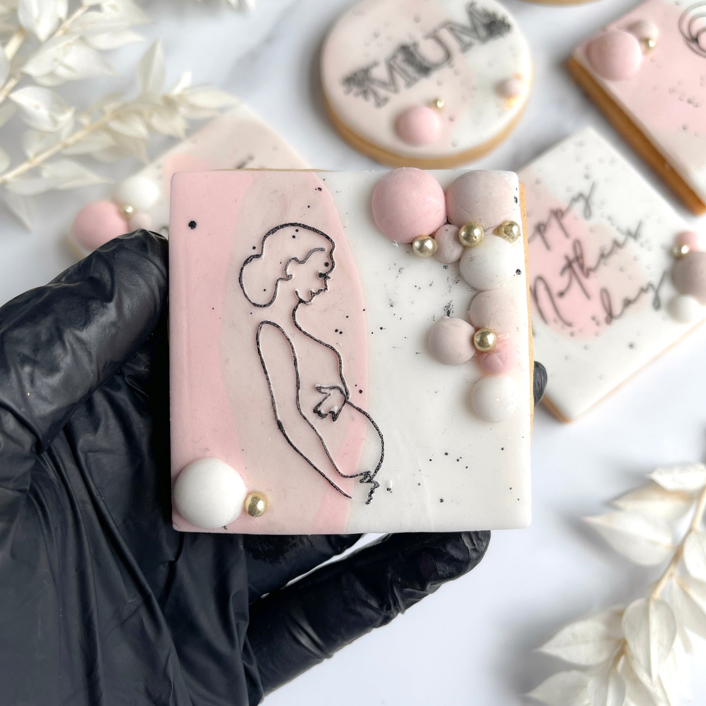 PREGNANT LADY - RAISED EMBOSSER