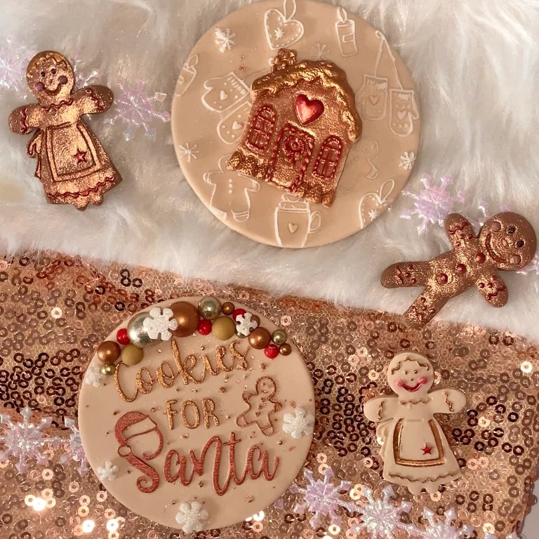 MINI GINGERBREAD HOUSE ELF MOULD