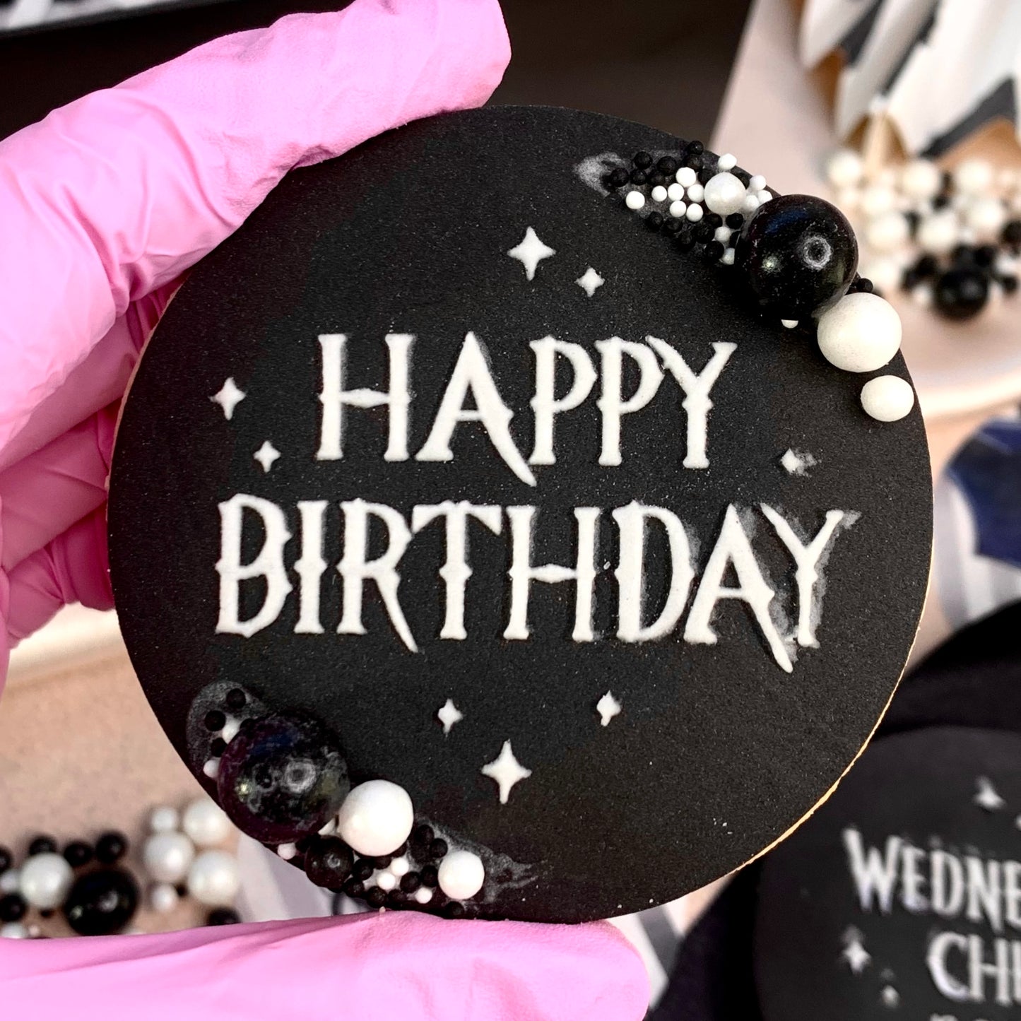 HAPPY BIRTHDAY - RAISED EMBOSSER