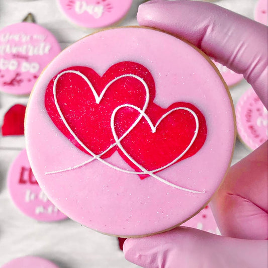 HEARTS OUTLINE - RAISED EMBOSSER