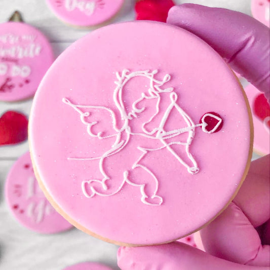 CUPID OUTLINE - RAISED EMBOSSER