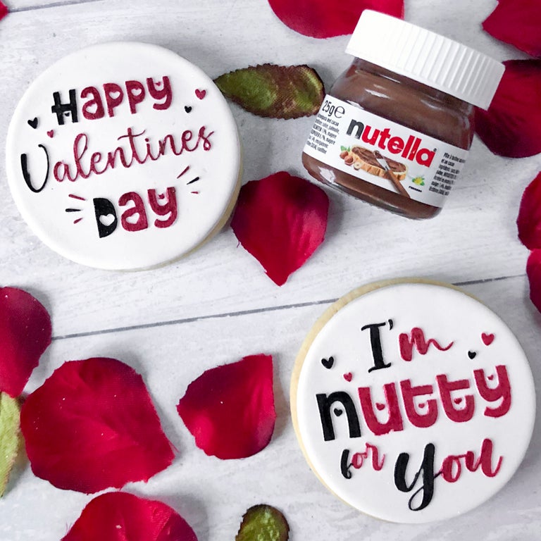 I'M NUTTY FOR YOU - RAISED EMBOSSER