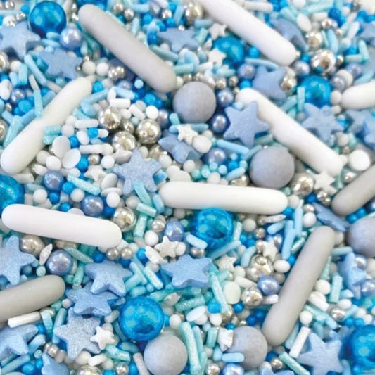 BABY BLUE GALAXY - SPRINKLE MIX