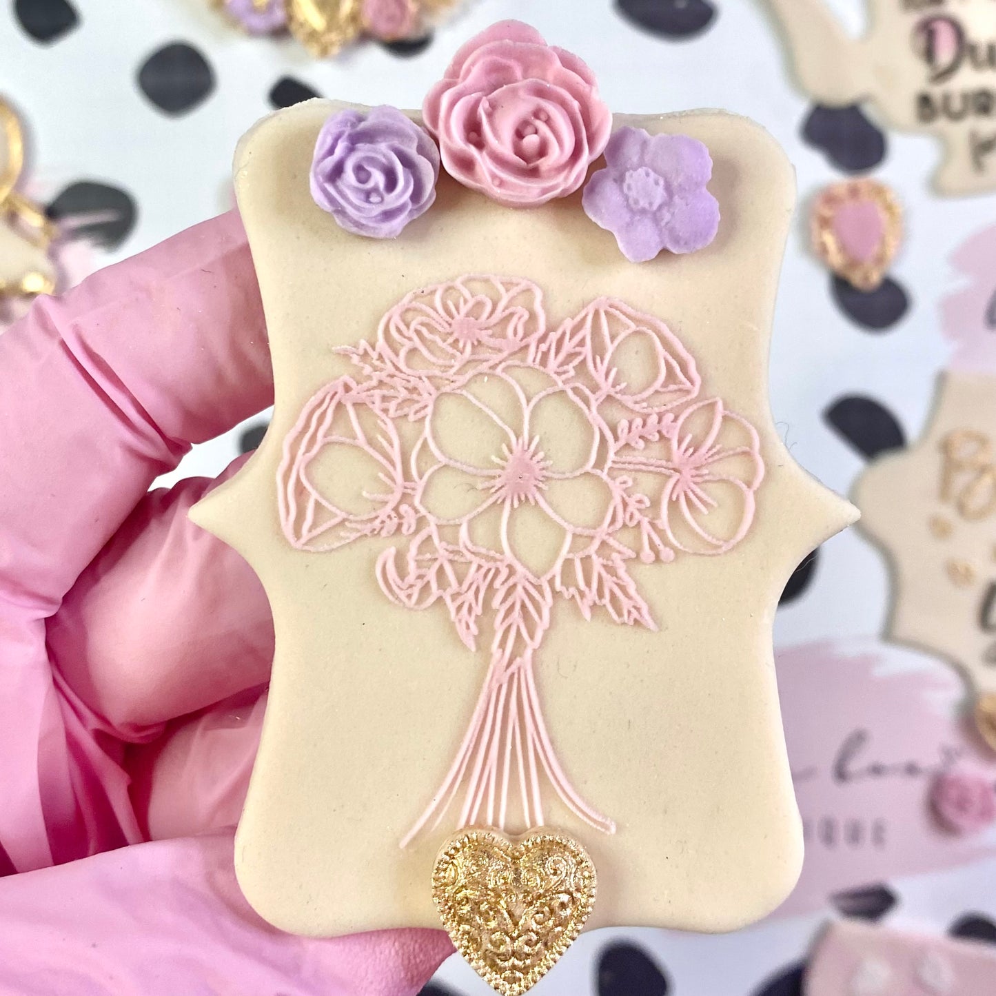 BUNCH OF FLOWERS - RAISED EMBOSSER