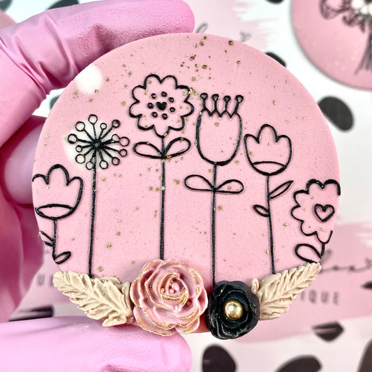 SPRING FLOWERS - RAISED EMBOSSER