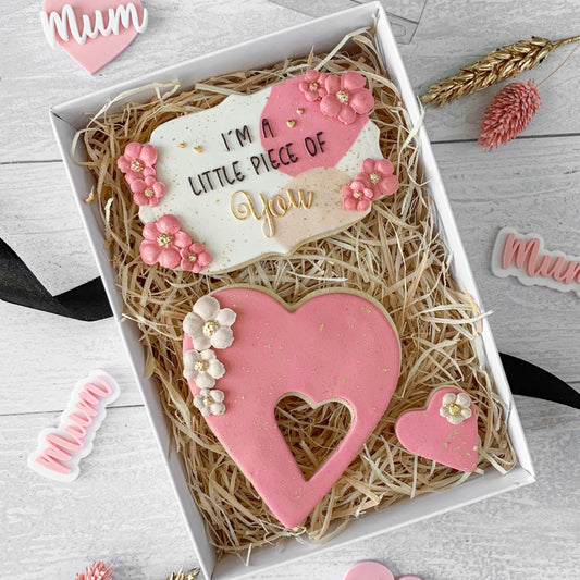 I'M A LITTLE PIECE OF YOU - RAISED EMBOSSER