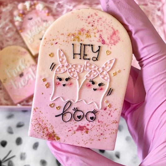 HEY BOO - RAISED EMBOSSER