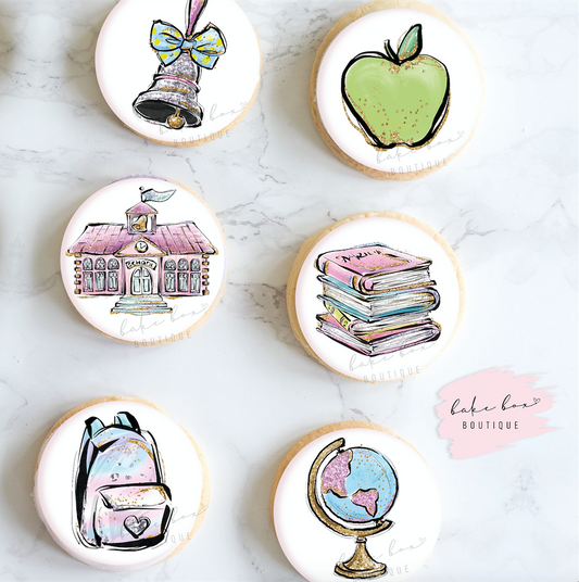 EDIBLE TOPPERS - SCHOOL