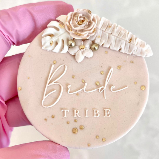 BRIDE TRIBE ITALIC - RAISED EMBOSSER