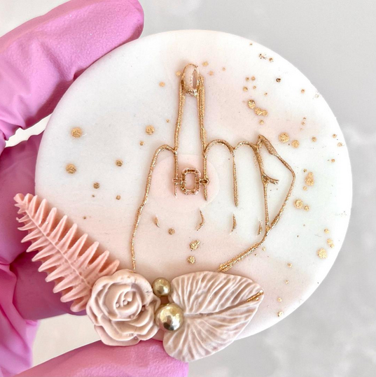 RING FINGER - RAISED EMBOSSER