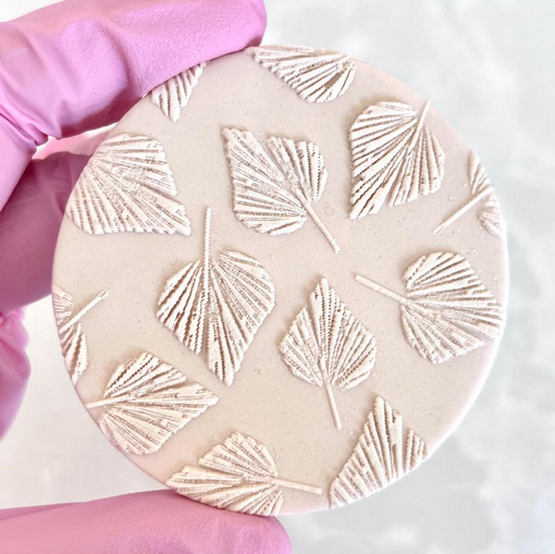 PALM SPEAR PATTERN TEXTURE- RAISED EMBOSSER