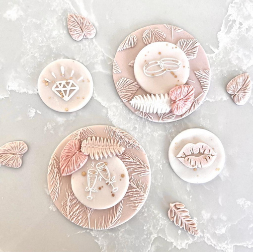 MINI 4-IN-1 WEDDING - RAISED EMBOSSER SET