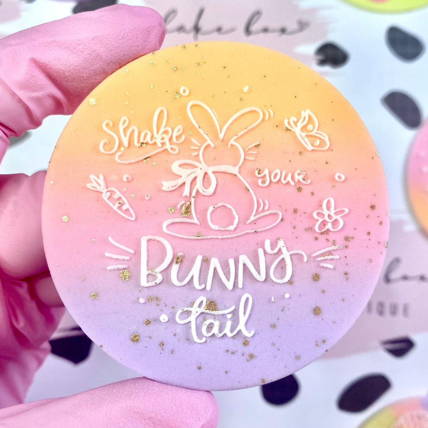 SHAKE YOUR BUNNY TAIL - RAISED EMBOSSER