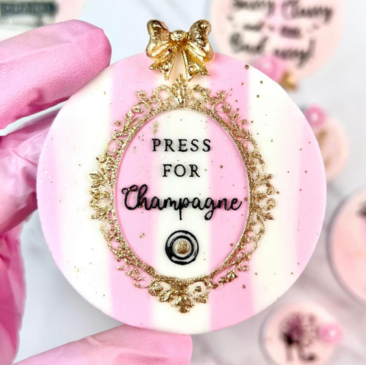 PRESS FOR CHAMPAGNE - RAISED EMBOSSER