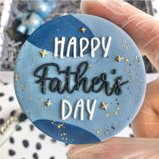 HAPPY FATHERS DAY - RAISED EMBOSSER