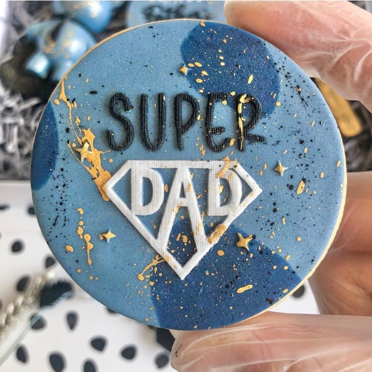 SUPER DAD - RAISED EMBOSSER