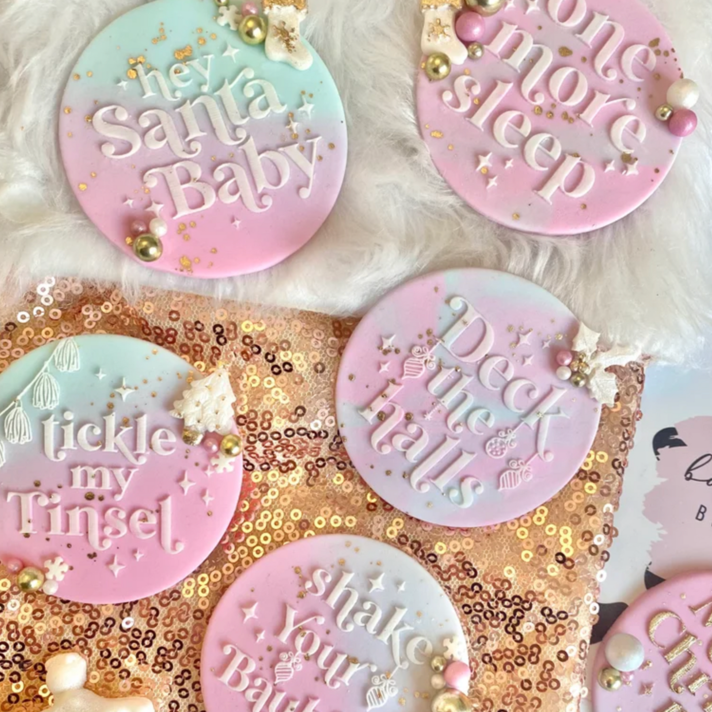 ONE MORE SLEEP - RAISED EMBOSSER