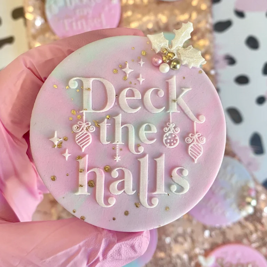 DECK THE HALLS - RAISED EMBOSSER