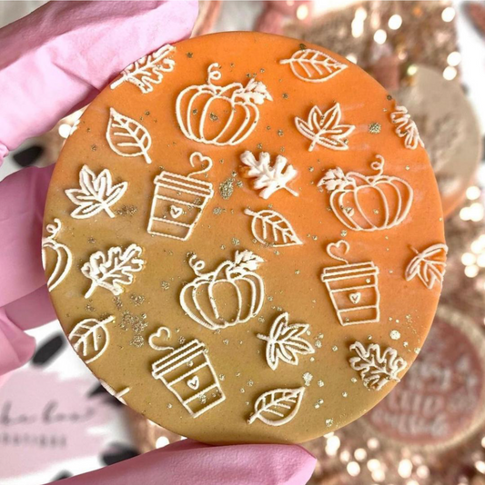 AUTUMN PATTERN - RAISED EMBOSSER