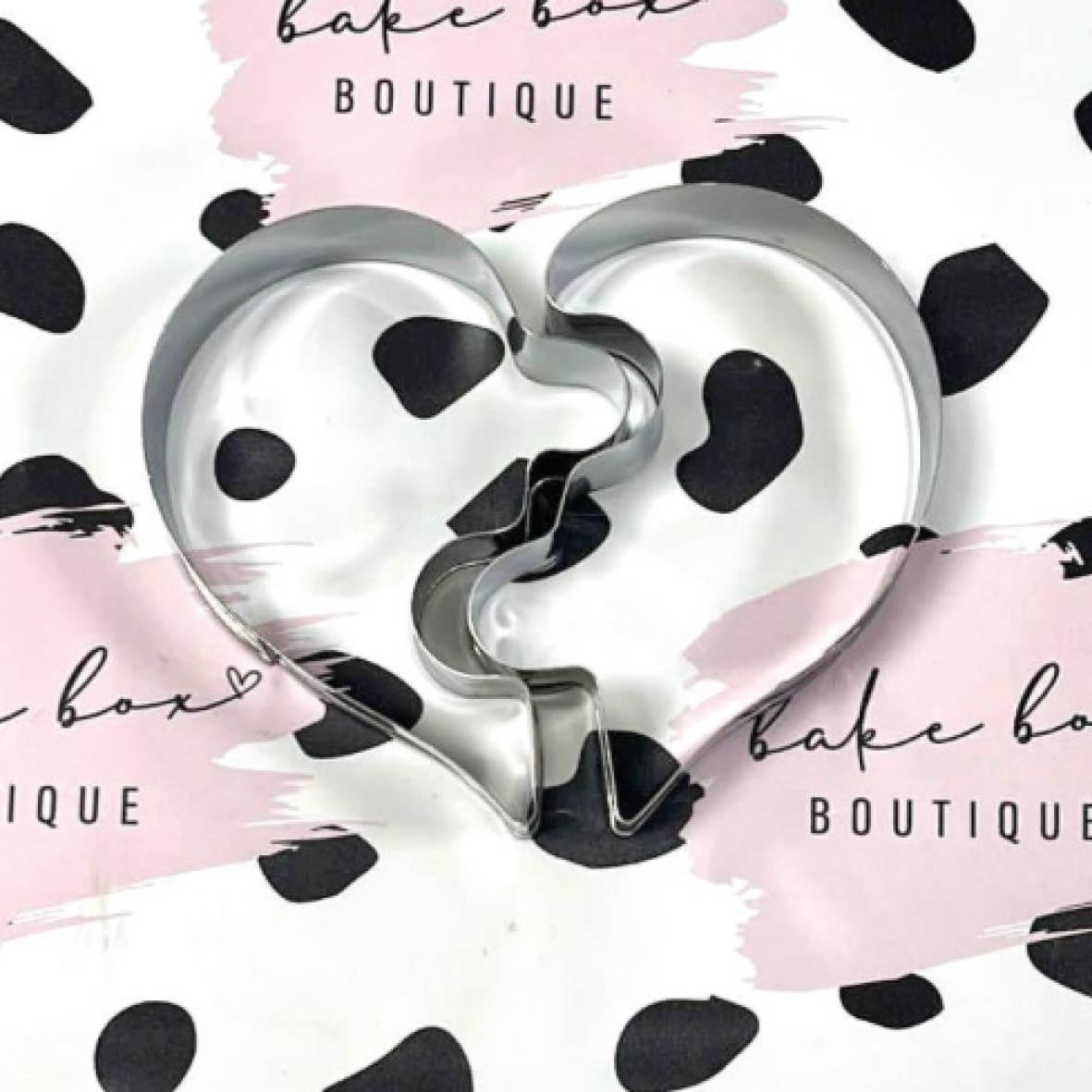 HEART PUZZLE COOKIE CUTTER
