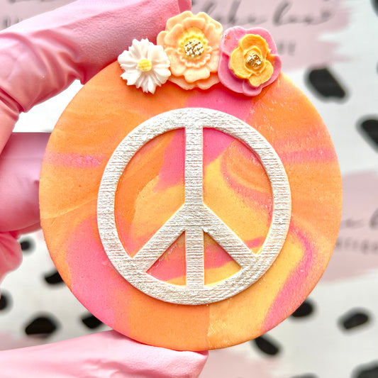 PEACE SIGN - RAISED EMBOSSER